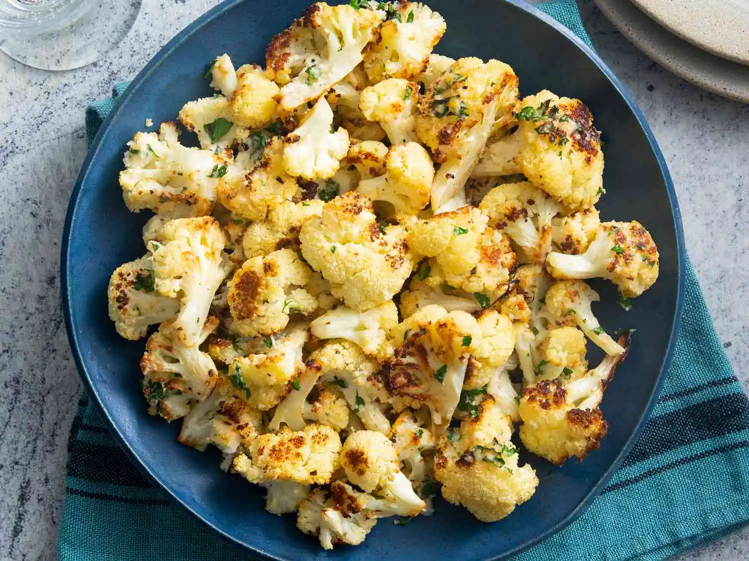 Garlic Cauliflower at Khazana Windermere